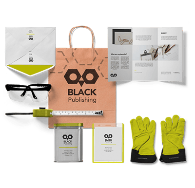 Kit for manufacturing employee that contains printed safety materials and personal protective equipment